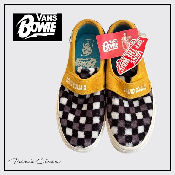 VANS - DAVID BOWIE "HUNKY DORY" x VANS Size 5 Men/6.5 Women - Picture 1 of 12